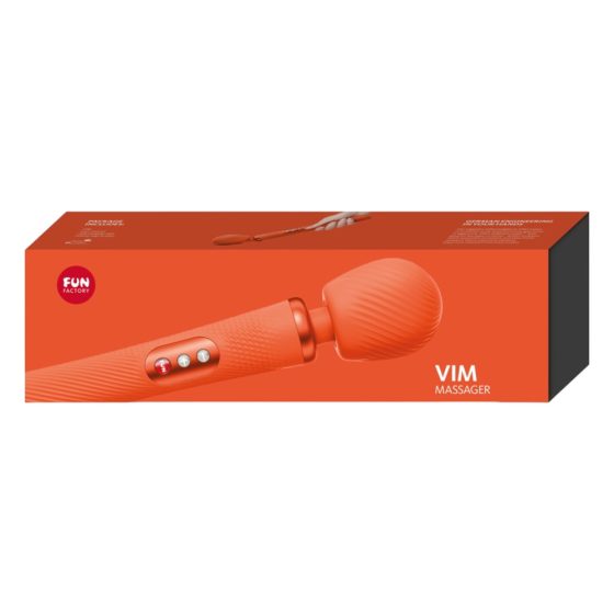 Fun Factory VIM - battery operated massaging vibrator (orange)