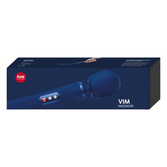 Fun Factory VIM - battery operated massaging vibrator (blue)