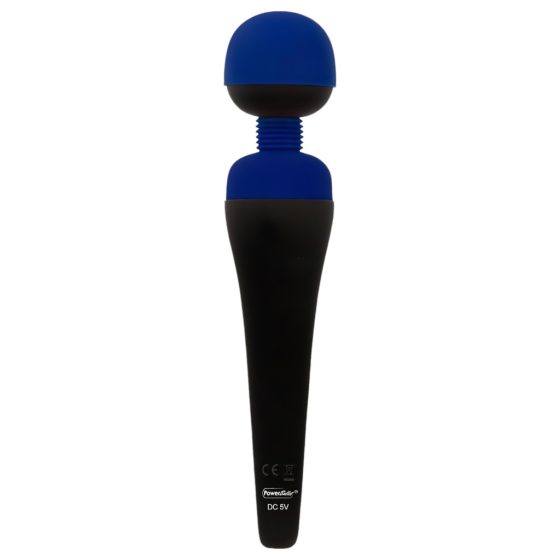 PalmPower Recharge - Cordless Massage Vibrator (Blue)