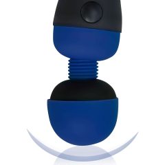 PalmPower Recharge - Cordless Massage Vibrator (Blue)