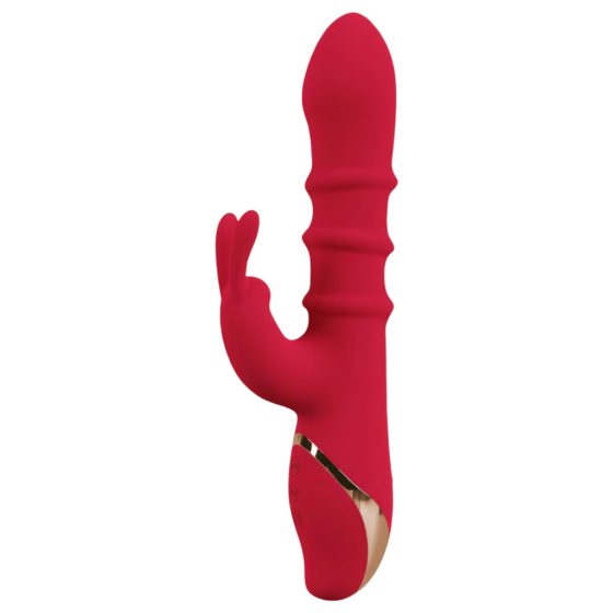 You2Toys Rabbit - Moving Ring Vibrator (Red)