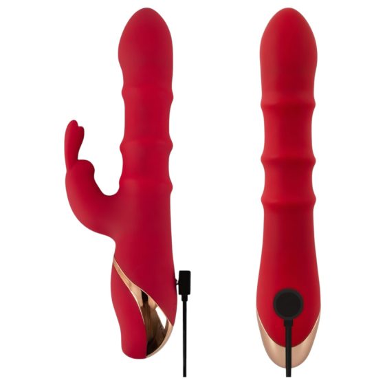 You2Toys Rabbit - Moving Ring Vibrator (Red)