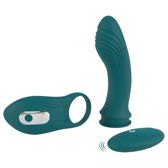 Couples Choice - 3-in-1 Versatile Vibrator (Teal)