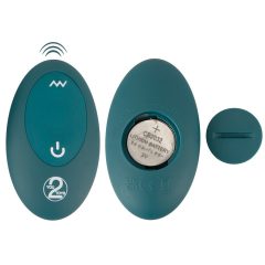 Couples Choice - 3in1 Adjustable Vibrator (Turquoise)