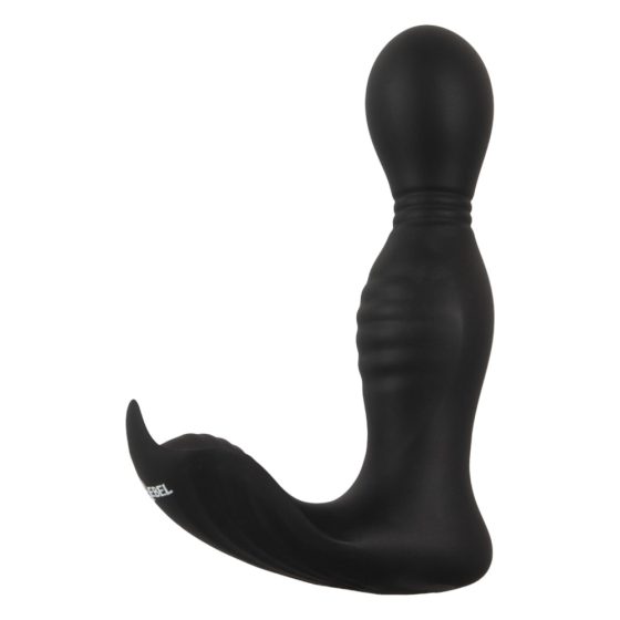 Rebel - Remote Controlled 2-in-1 Prostate Vibrator (Black)