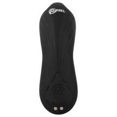 Rebel - Remote Controlled 2-in-1 Prostate Vibrator (Black)