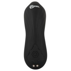 Rebel - Remote Controlled 2-in-1 Prostate Vibrator (Black)