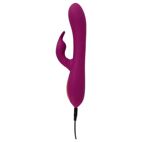 Javida - 3-in-1 Beaded Rotating Vibrator (Purple)