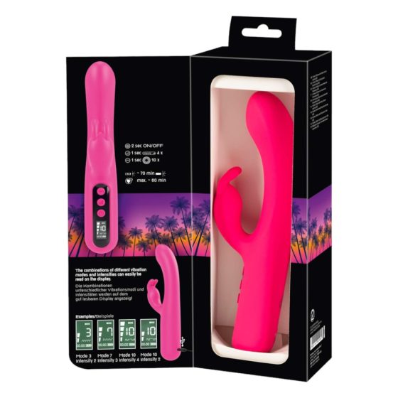 You2Toys Pink Sunset - digital clitoral vibrator (pink)