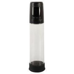   Mister Boner - Rechargeable, Automatic Penis Pump (Black-Transparent)