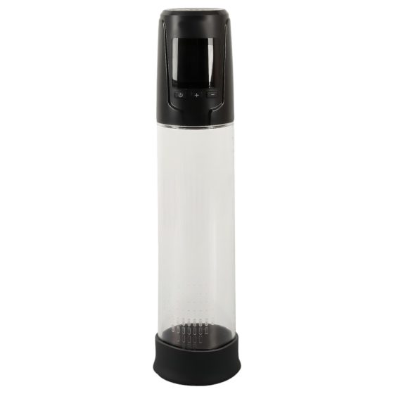 Mister Boner - Rechargeable, Automatic Penis Pump (Black-Transparent)