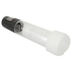   Mister Boner - Rechargeable, Automatic Penis Pump (Black-Transparent)