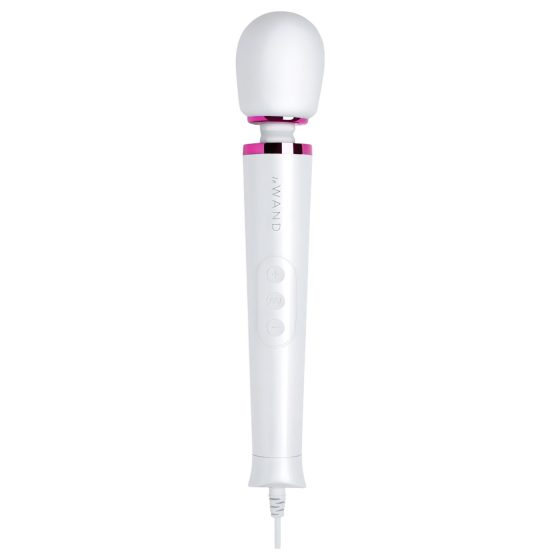 Le Wand Petite Plug-In - Corded Massager Vibrator (White)