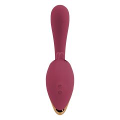 Javida - dual-purpose tongue vibrator (burgundy)