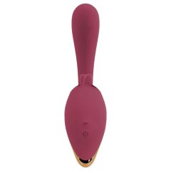 Javida - dual-purpose tongue vibrator (burgundy)