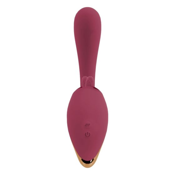 Javida - dual-purpose tongue vibrator (burgundy)