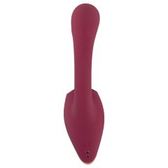 Javida - Tongue 2in1 Vibrator (Red)