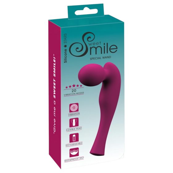 SMILE Rechargeable Massager (pink)