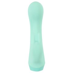   Cuties Mini 4 - Rechargeable, Waterproof Rabbit Vibrator (Green)