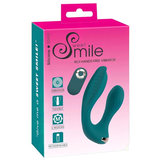 Couples Choice Hands-Free Wearable Vibrator (Turquoise)