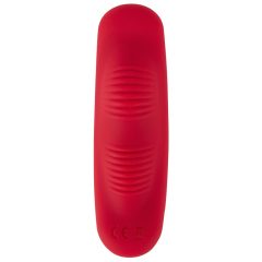Smile - Rechargeable, Radio-Controlled Panty Vibrator (Red)