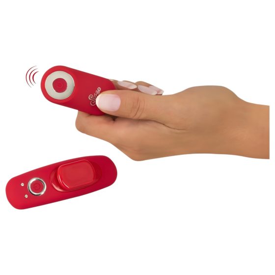 Smile - Rechargeable, Wireless Vibrating Panties (Red)