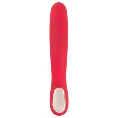 Smile Thumping Rabbit - rechargeable 3 motor vibrator (red)