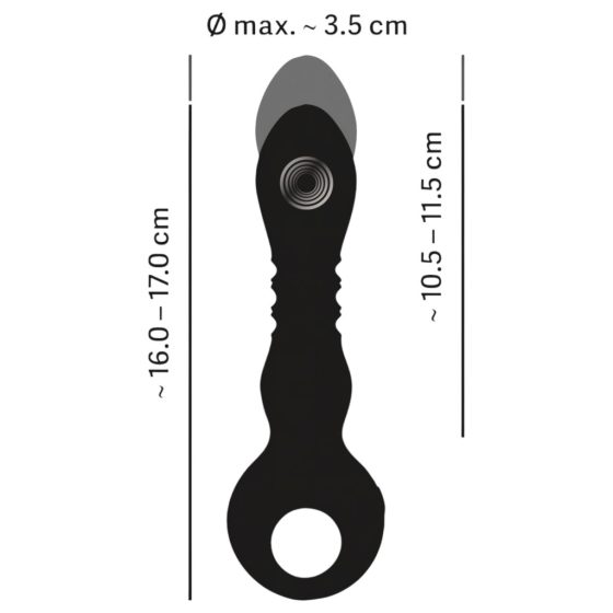 Eternal - Strong Thrusting Vibrator (Black)