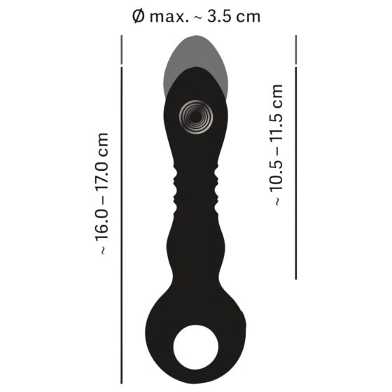 Eternal - Strong Thrusting Vibrator (Black)