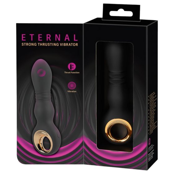 Eternal - Strong Thrusting Vibrator (Black)