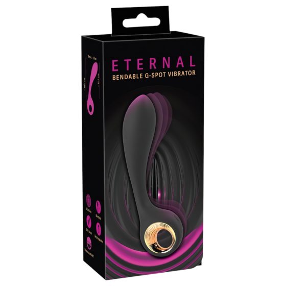 Eternal - Flexible G-spot Vibrator (Black)