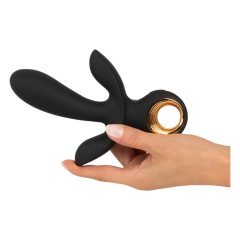 Eternal - Inflatable Triple Vibrator (Black)