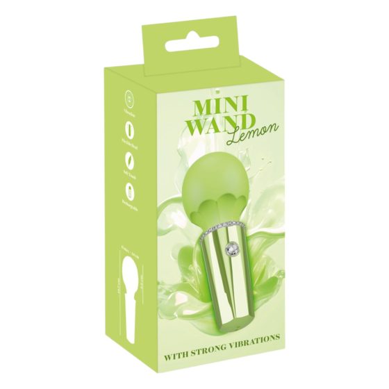 You2Toys Mini Wand - rechargeable massager vibrator (green)