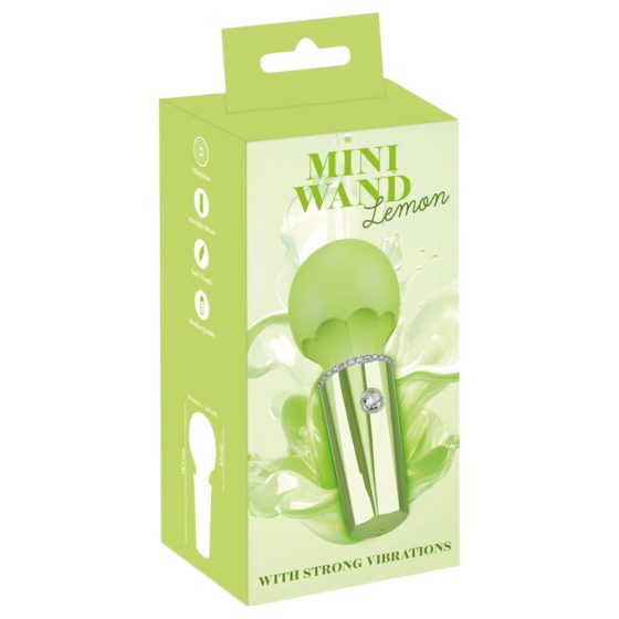 You2Toys Mini Wand - rechargeable massager vibrator (green)