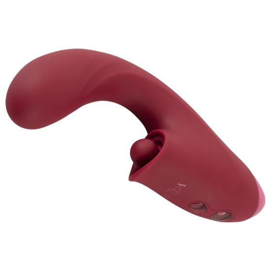 Javida - 3-in-1 Tongue Vibrator (Purple)