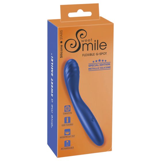 Smile - Flexible G-Spot Vibe (Blue)