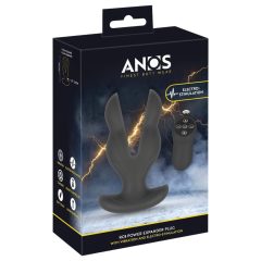 ANOS - Dual-Size Anal Vibrator (Black)