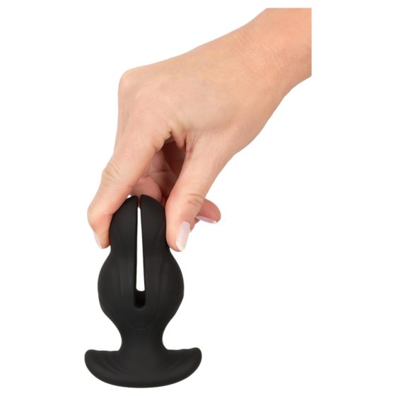 ANOS - Dual-Size Anal Vibrator (Black)