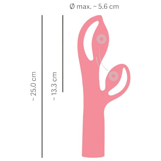 You2Toys Fabulous - Rechargeable Clitoral Arm Vibrator (Pink)