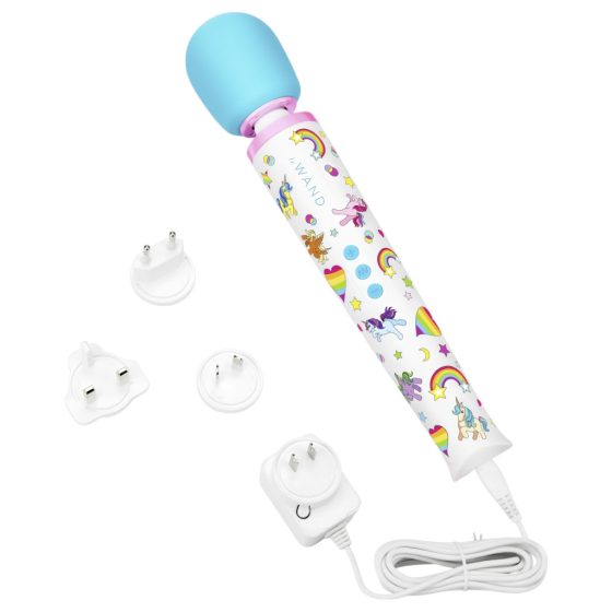 le Wand Unicorn - Adjustable Massage Vibrator Set (Rainbow)