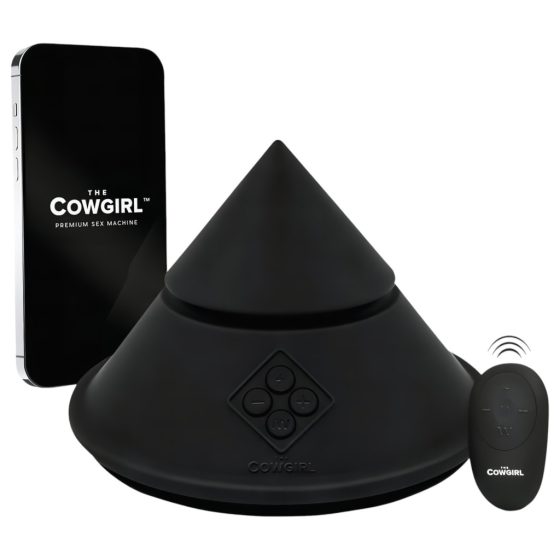 Smart Sex Machine with Attachments - The Cowgirl Cone (Black)