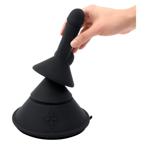 Smart Sex Machine with Attachments - The Cowgirl Cone (Black)