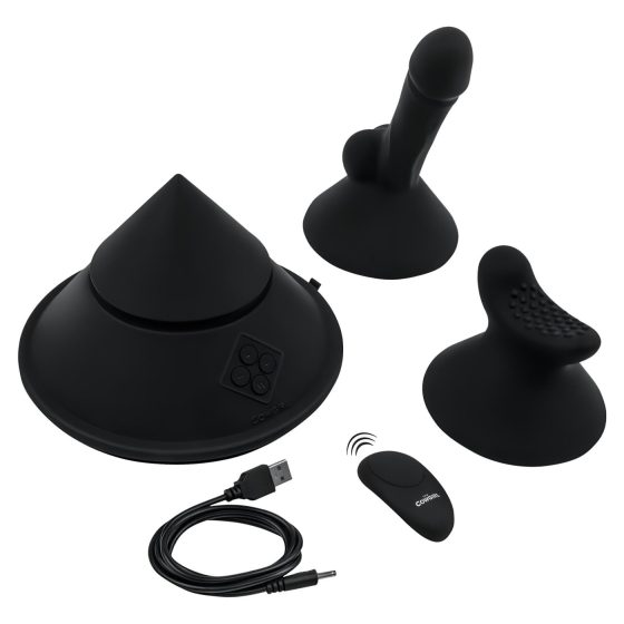 Smart Sex Machine with Attachments - The Cowgirl Cone (Black)