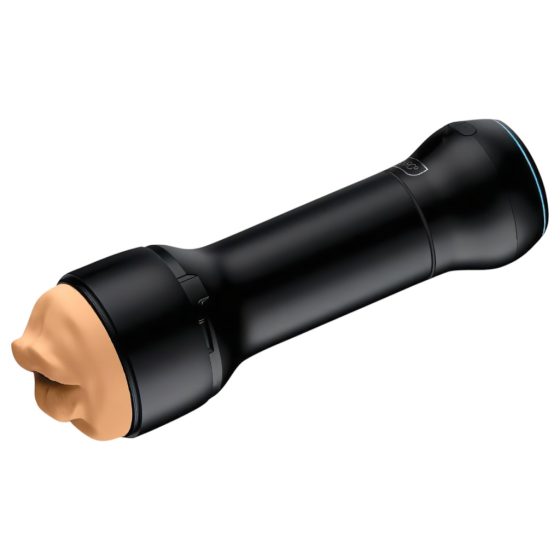 Kiiroo PowerBlow + Victoria June Mouth Masturbator (Black)