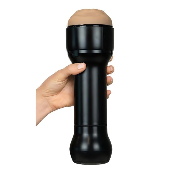 Kiiroo PowerBlow + Victoria June Mouth Masturbator (Black)