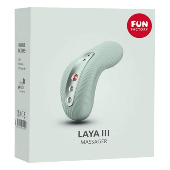 Fun Factory Laya III - Waterproof Clitoral Vibrator (Green)