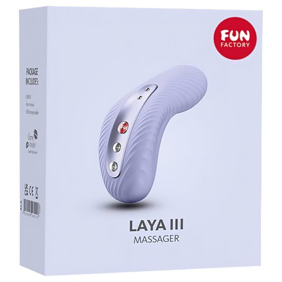 Fun Factory Laya III - Waterproof Clitoral Vibrator (Purple)