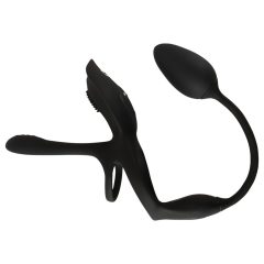 Couples Choice - Multi-Function Vibrating Cock Ring (Black)