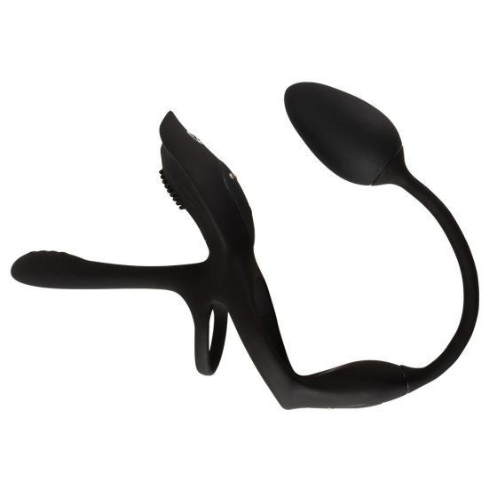 Couples Choice - Multi-Function Vibrating Cock Ring (Black)