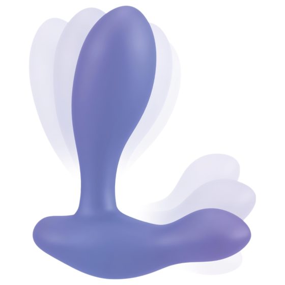 Smile - Vibrating Anal Plug (Purple)